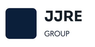 JJRE Group logo with dark blue rounded square and text